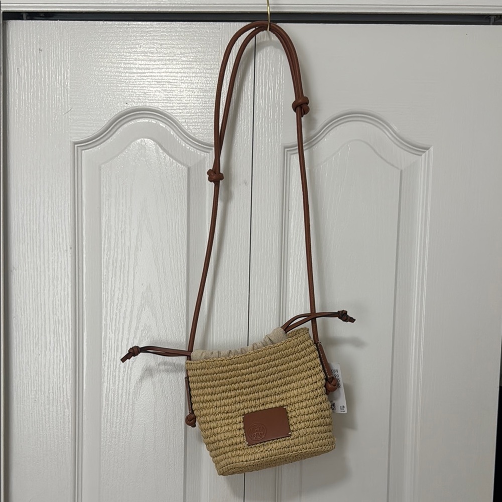 H&M Brown and Tan Adjustable Crossbody Bag